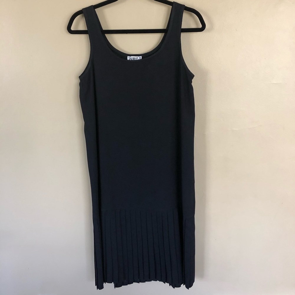 Black Vintage 90’s Taurus dress, 20’s Retro Style